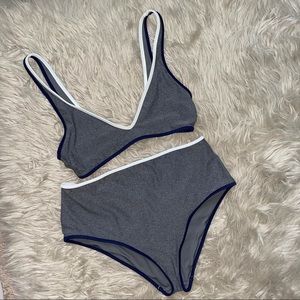 Aerie high rise bikini set!